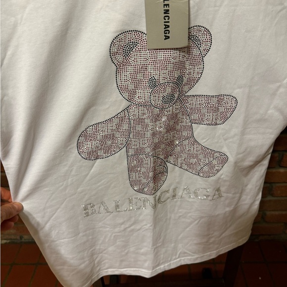 Balenciaga brand new crystal bear t--shirt size L - Picture 8 of 8